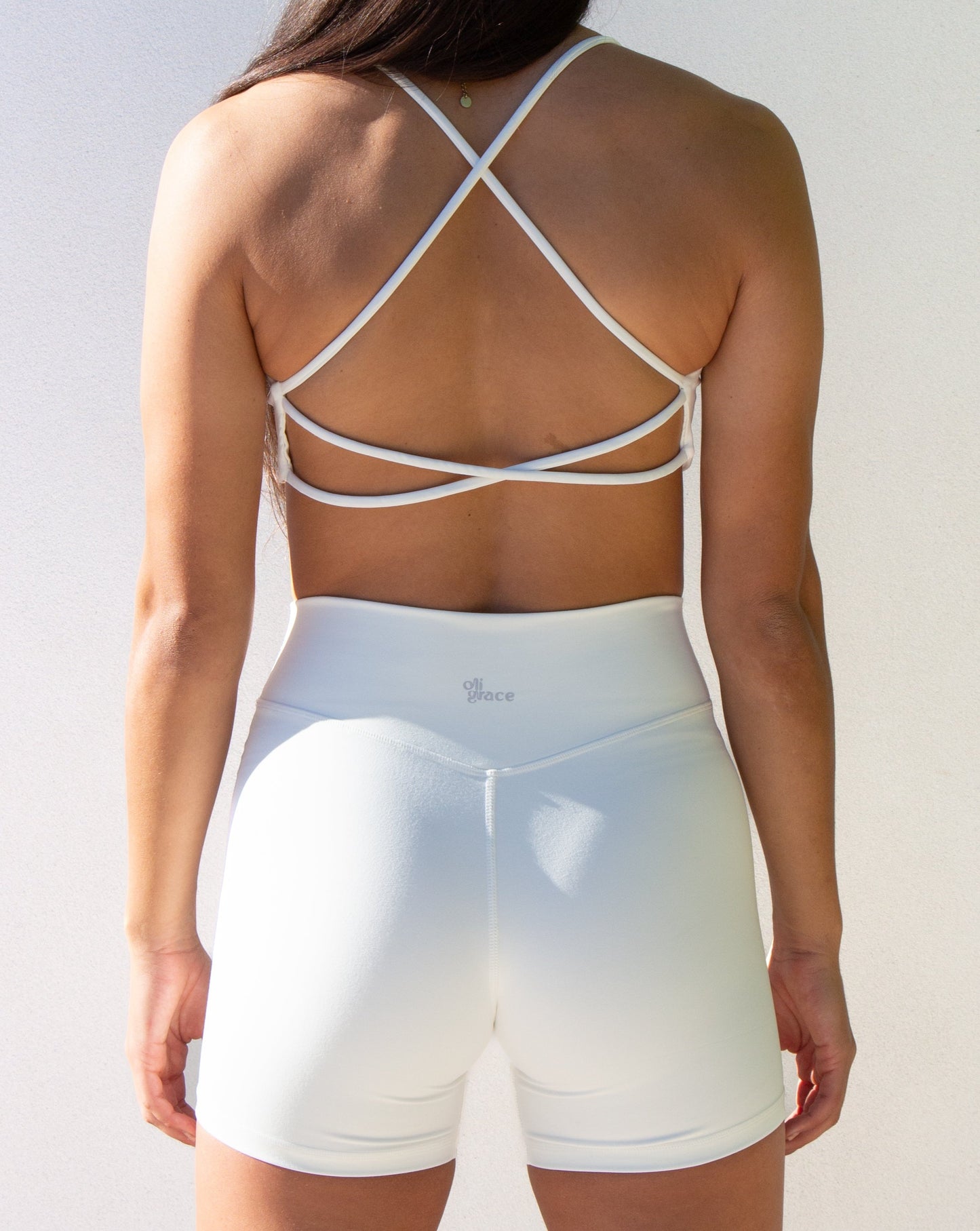 Bike Shorts- Ivory