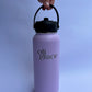 Stainless steel 1 L drink bottle Lilac colour. 