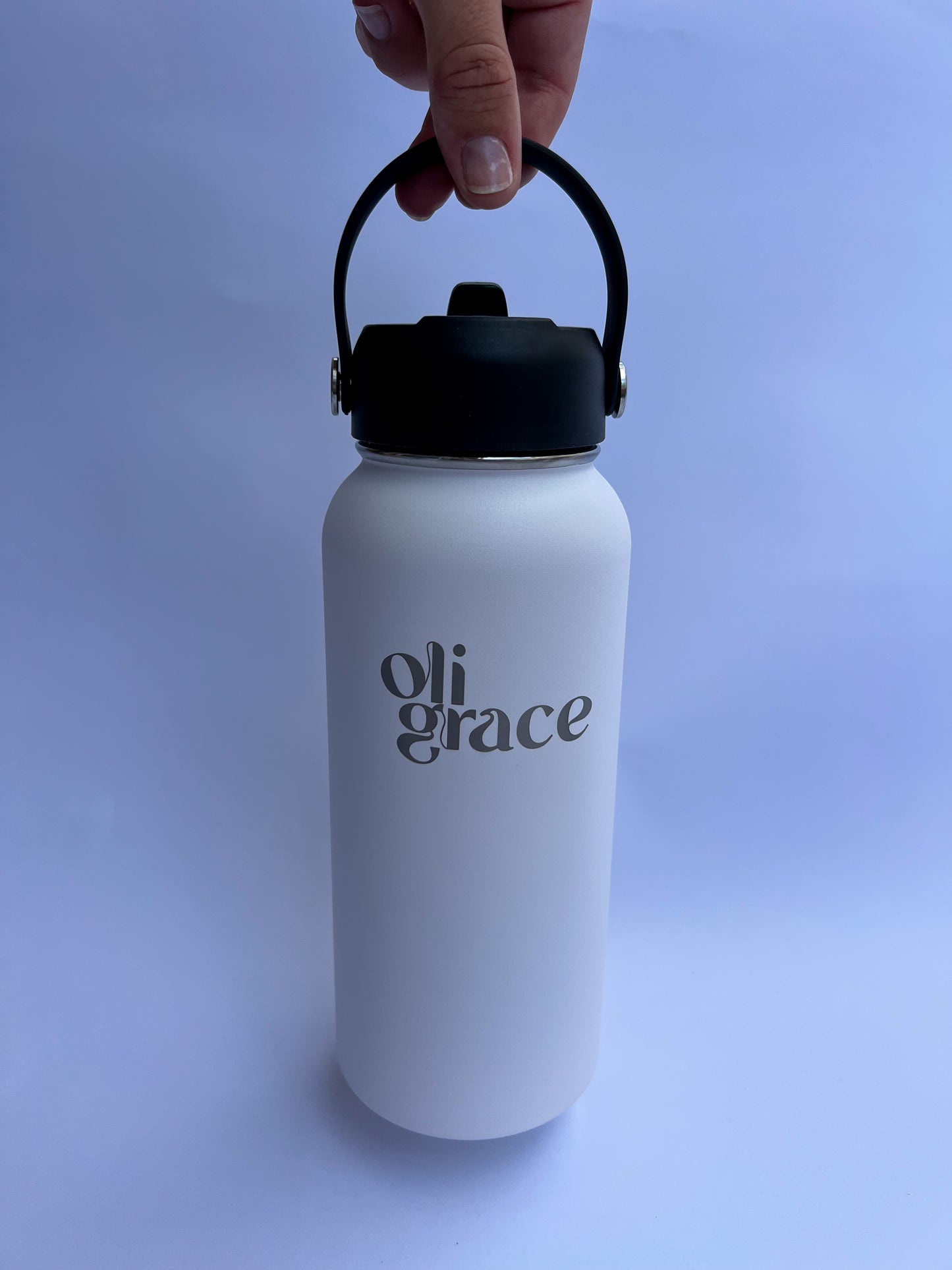 1L Drink Bottle White