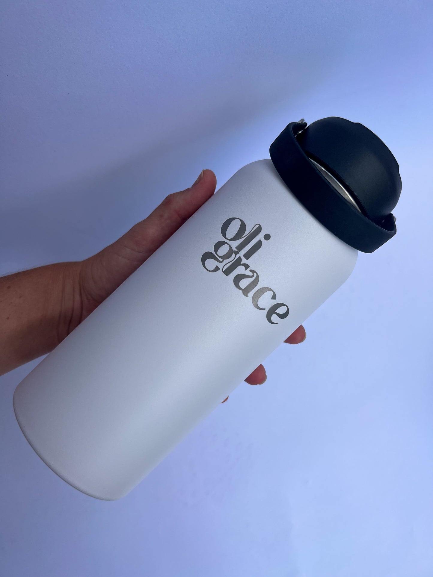 1L Drink Bottle White